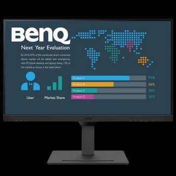 27" BenQ BL2790QT,Black,IPS,2560x1440,75Hz,5ms,350cd,CR1000:1,HDMI+DP+USB+TypeC,Spkrs,Pivot 219857 фото
