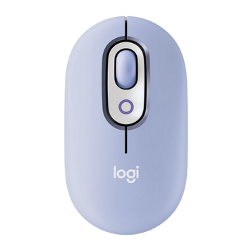 Wireless Mouse Logitech POP, up 4000 dpi, 4 buttons, Ambidextrous, 82g., 1xAA, 2,4Ghz, Liliac 257497 фото