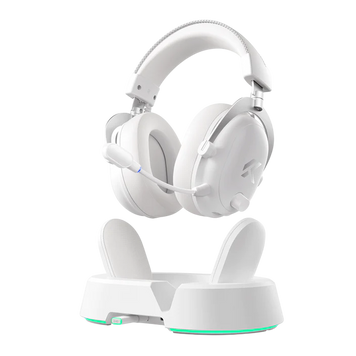 Gaming Wireless Headset MCHOSE V9 Turbo, Icy White 260804 фото