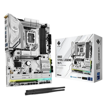 MB S1851 ASRock B860 STEEL LEGEND WIFI ATX 244317 Imagini