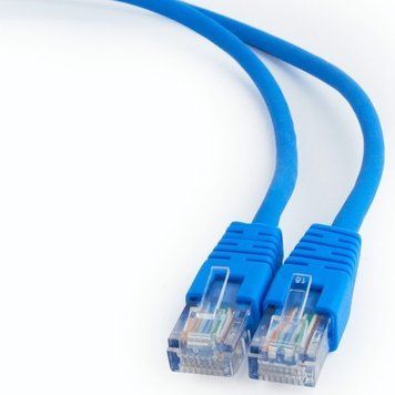 Patch Cord Cat.6/FTP, 1 m, Blue, PP6-1M/B, Cablexpert 56789 фото
