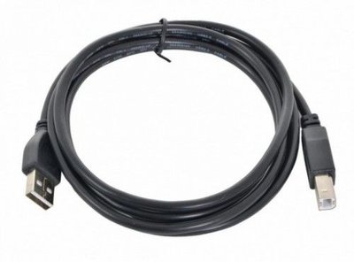 Cable USB, AM/BM, 1.8 m, USB2.0 Premium quality with ferrite core, CCF-USB2-AMBM-6 42843 фото