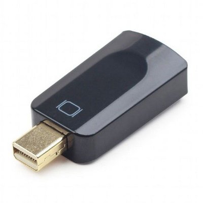 Adapter DP mini M to HDMI F, Black Cablexpert "A-mDPM-HDMIF-01", mini Display port male to HDMI fem 84389 фото