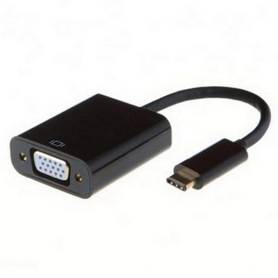 Adapter USB TYPE C to VGA Female, APC-631008 86151 фото