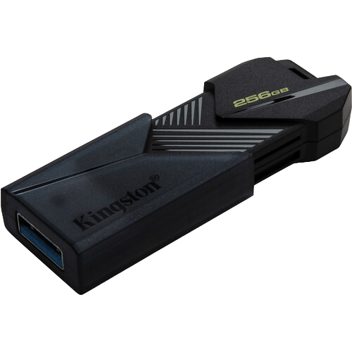 256GB USB3.2 Flash Drive Kingston DataTraveler Exodia Onyx (DTXON/256GB), Black, Plastic, Slider Cap 213357 фото