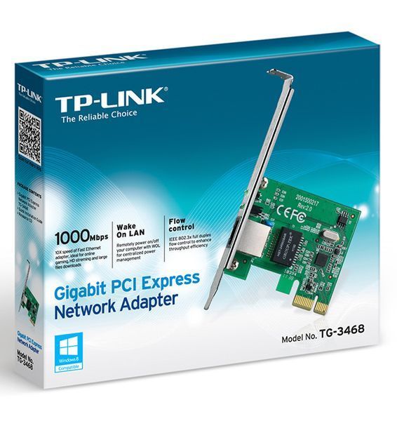 10/100/1000M PCI-Express Network Adapter, TP-LINK TG-3468, Realtek RTL8168B chipset 36098 Imagini
