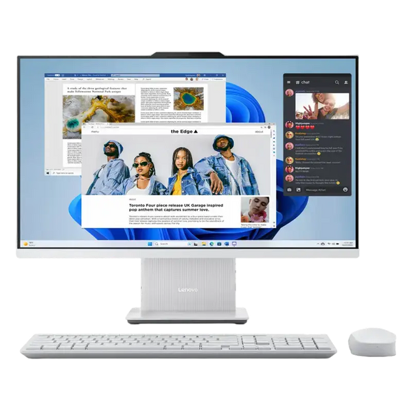 Lenovo AIO IdeaCentre 3 27ARR9 Cloud Grey (27" FHD IPS 300nits Ryzen 5 7533HS 3.3-4.4GHz, 8GB, 512GB, Wireless KB&MS, No OS) 269265 Imagini