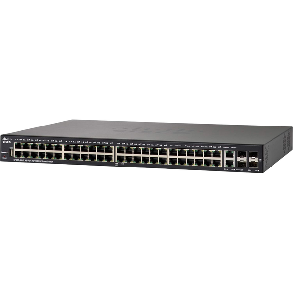 48-port 10/100Mbps Smart Switch Cisco SF250-48, 2xSFP, 2xSFP Combo 120699 Imagini