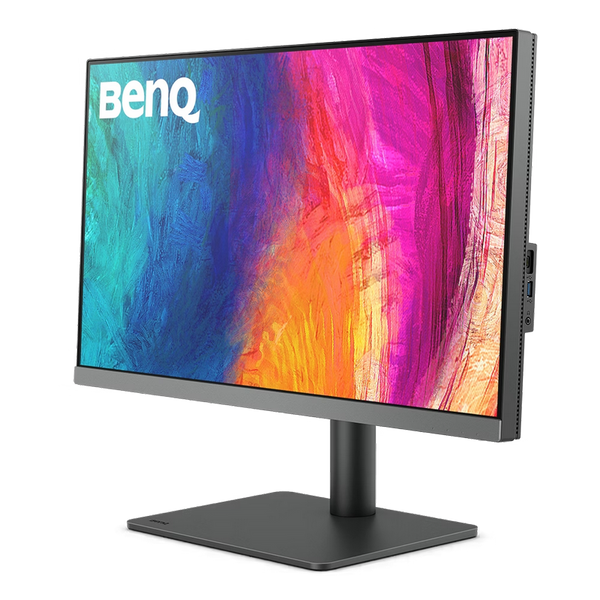 27" BenQ PD2706U,Gray,IPS,3840x2160,60Hz,5ms,350cd,HDR10, HDMI+DP+USB+TypeC,KVM,Spkrs,Pivot 235625 фото