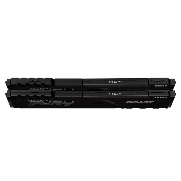 16GB DDR4-3600MHz Kingston FURY Beast (Kit of 2x8GB) (KF436C17BBK2/16), CL17-21-21, 1.35V, Black 136318 фото