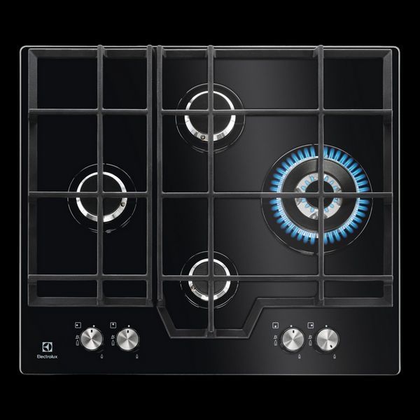Plită pe gaz Electrolux KGG6456K 214398 Imagini