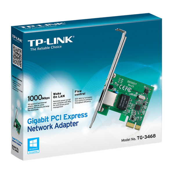 10/100/1000M PCI-Express Network Adapter, TP-LINK TG-3468, Realtek RTL8168B chipset 36098 Imagini