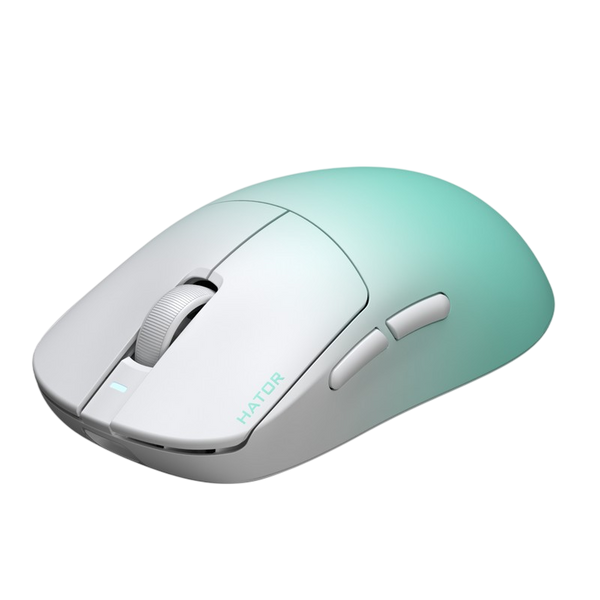 Gaming Mouse HATOR Quasar 3 ULTIMA 8K wireless (HTM761) white-mint gradient 260235 Imagini