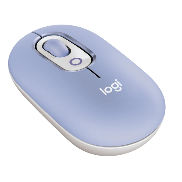 Wireless Mouse Logitech POP, up 4000 dpi, 4 buttons, Ambidextrous, 82g., 1xAA, 2,4Ghz, Liliac 257497 фото