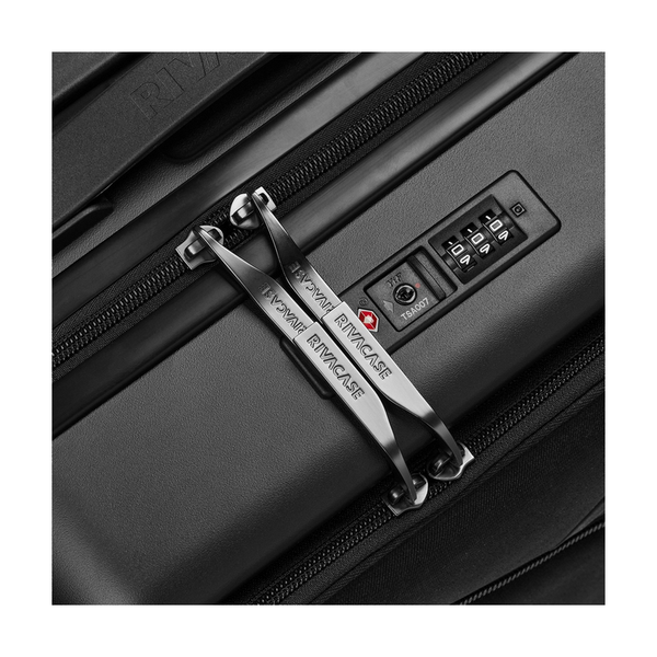 RIVACASE 8181 black Clark-ECO Hardshell carry-on hand cabin luggage 20"/28L / 2 234467 фото