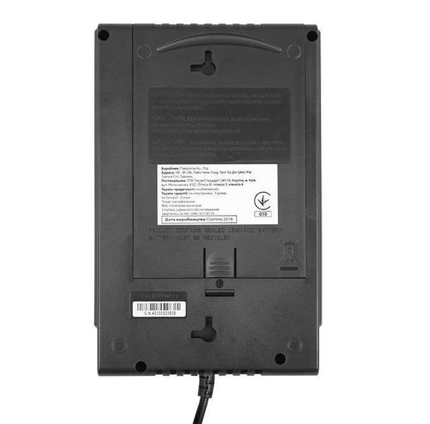 UPS PowerCom CUB-1000E 1000VA/550W LCD, AVR, USB-B, RJ45/RJ11, 8*Schuko 132327 фото