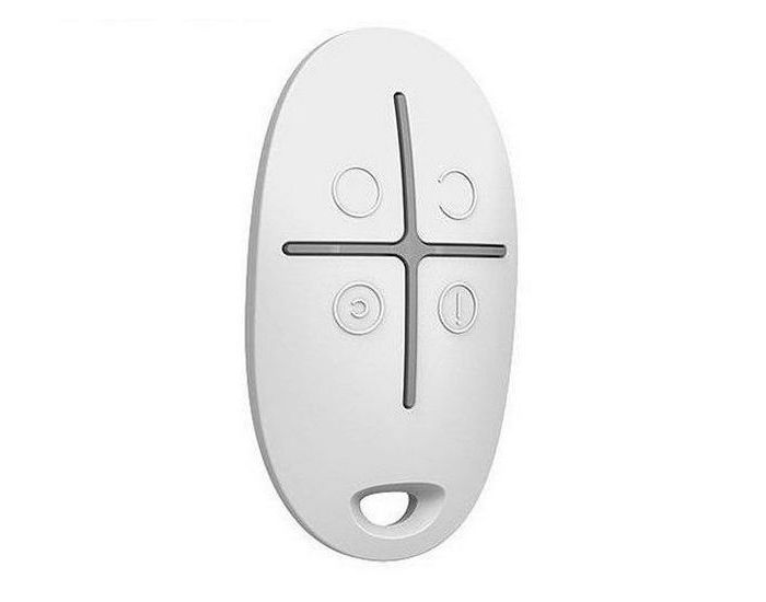 Ajax Wireless Security Alarm Button "SpaceControl", White, Security Modes, Key Fob 142909 Imagini