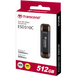 .512GB Transcend Portable SSD ESD310C Black, USB-A/C 3.2 (71.3x20x7.8 mm, 11g, R/W:1050/950 MB/s) 207617 фото 4
