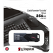 256GB USB3.2 Flash Drive Kingston DataTraveler Exodia Onyx (DTXON/256GB), Black, Plastic, Slider Cap 213357 фото 5