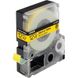 Tape Cartridge EPSON LK4YBP; 12mm/9m Pastel, Black/Yellow, C53S654008 105276 фото 1