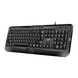 Keyboard Genius KB-118, Classic, Laser-Printed Keycaps, Spill-Resistant, 1.4m, Black, USB 207099 фото 3