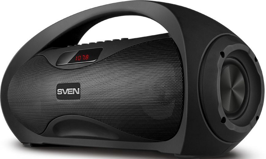 Speakers SVEN "PS-425" 12w, Black, Bluetooth, Karaoke, microSD, FM, AUX, USB, power:1500mA, DC5V 124752 фото