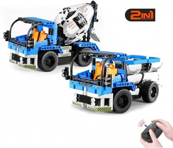 8023, XTech Bricks: 2in1, Mixer Truck, R/C 4CH, 394 pcs 132239 фото