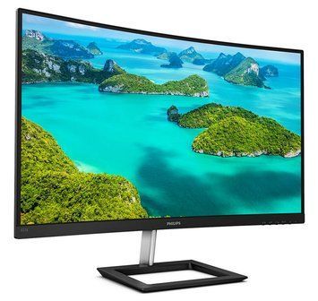 32" PHILIPS 325E1C, Black,Curved-VA, 2560x1440, 75Hz, AdaptiveSync,4ms,250cd,MegaDCR,D-Sub+HDMI+DP 105443 Imagini
