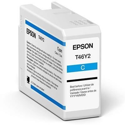 Ink Cartridge Epson T47A2 UltraChrome PRO 10 INK, for SC-P900, Cyan, C13T47A200 132555 фото