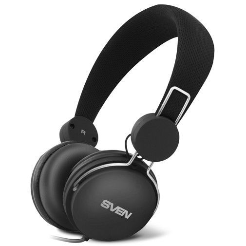 Headset SVEN AP-320M Black, Microphone on the cable, 4pin 3.5mm mini-jack, cable 1.2m 83078 фото