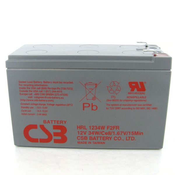 Baterie UPS 12V/ 9AH CSB HRL 1234WF2 120210 фото
