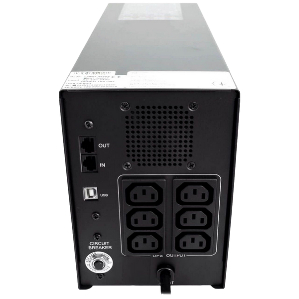 UPS PowerCom BNT-3000AP 3000VA/1800W Line Interactive, AVR, RJ45, USB, 6*IEC Sockets 64138 фото