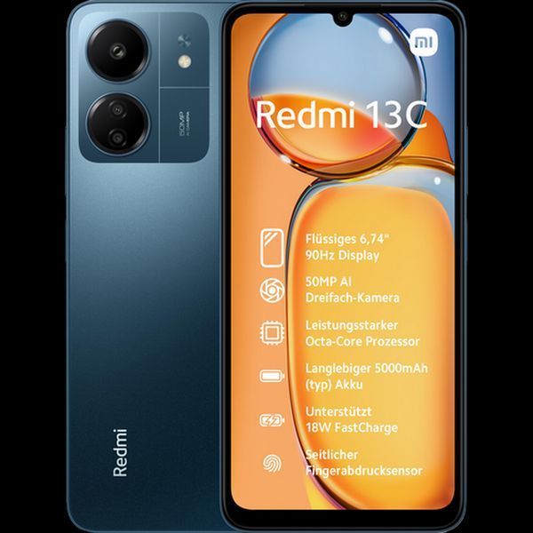 Smartphone Xiaomi Redmi 13C 8/256 Gb EU Navy Blue 211777 Imagini