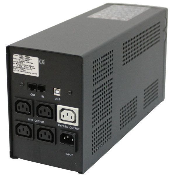 UPS PowerCom BNT-3000AP 3000VA/1800W Line Interactive, AVR, RJ45, USB, 6*IEC Sockets 64138 фото