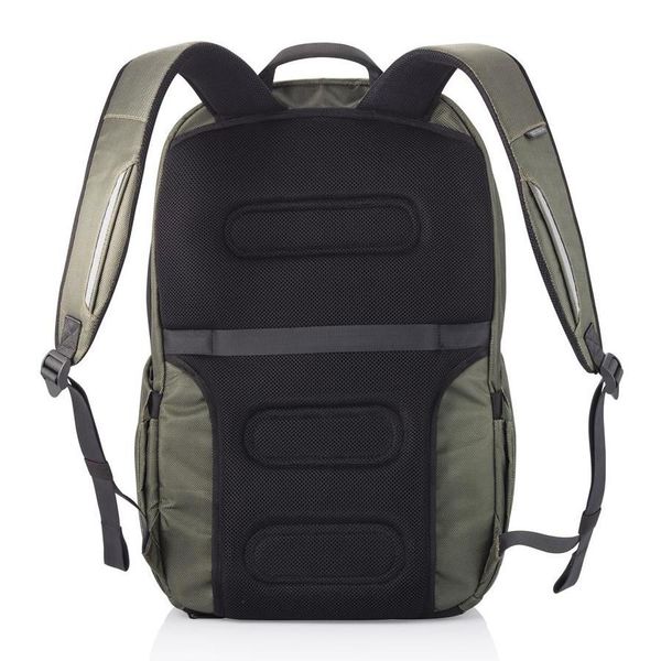 Backpack Bobby Explore, anti-theft, P705.917 for Laptop 15.6" & City Bags, Green 202435 фото