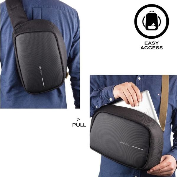 Tablet Bag Bobby Sling, anti-theft, P705.781 for Tablet 9.7" & City Bags, Black 132032 фото