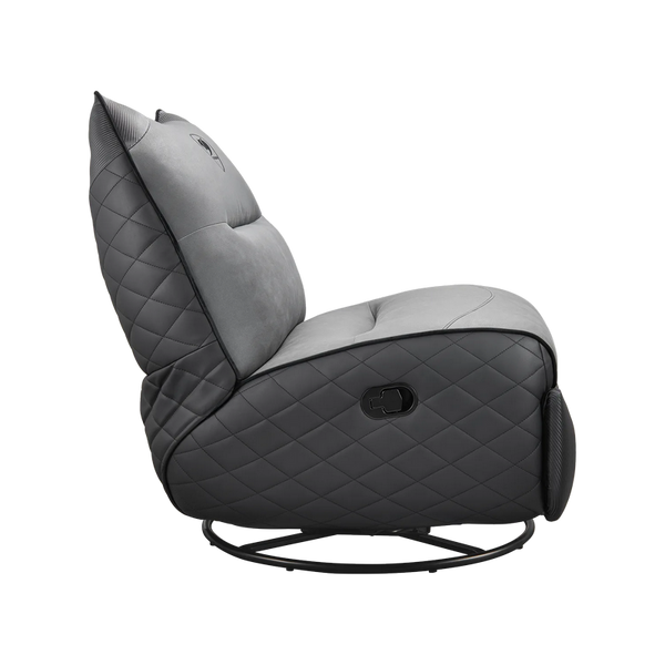 Gaming Sofa Cougar Overlord Neo Gray/Black, User max load up to 150kg/height 160-195cm, Rock, Reclin 246726 Imagini