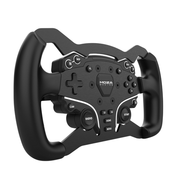 Wheel Mod MOZA ES Formula, 280mm, Aviation Grade Aluminum Body, Rubber Grips, Racing-level Quick Rel 230831 Imagini
