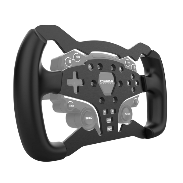 Wheel Mod MOZA ES Formula, 280mm, Aviation Grade Aluminum Body, Rubber Grips, Racing-level Quick Rel 230831 Imagini