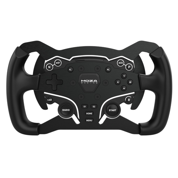Wheel Mod MOZA ES Formula, 280mm, Aviation Grade Aluminum Body, Rubber Grips, Racing-level Quick Rel 230831 Imagini