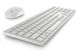 Wireless Keyboard & Mouse Del KM5221W, Multimedia keys, 2.4Ghz, Russian, White 140991 фото 3