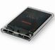 2.5" SATA HDD External Case (USB 3.0), Transparent plastic, 9.5 mm, Gembird "EE2-U3S9-6" 105903 фото 3