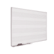 Magnetic wall Whiteboard, porcelain steel, Sopar, 8240LAV, 240x120cm 232325 Imagini 4