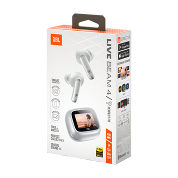 True Wireless JBL LIVE Beam 4, Silver 271257 Imagini