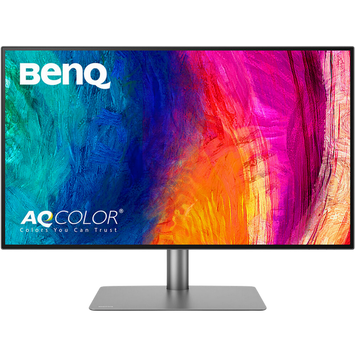31.5" BenQ PD3225U,Black,IPS,3840x2160,60Hz,5ms,400cd,HDR10,HDMI+DP+USB+TypeC+Thunderbolt,Spkrs,Pivo 235628 фото