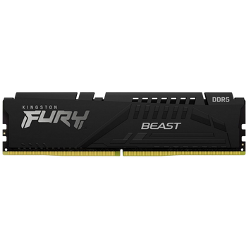 32GB DDR5-6000MHz Kingston FURY Beast (KF560C36BBE-32), CL36-38-38, 1.35V, Intel XMP 3.0, Black 205016 фото