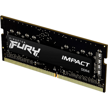16GB DDR4-3200MHz SODIMM Kingston FURY Impact (KF432S20IB/16), CL20-22-22, 1.2V, Intel XMP, Black 141032 фото