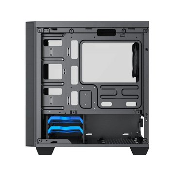 Case mATX GAMEMAX Aero Mini, w/o PSU, 4x120mm ARGB, Front Mesh, Fan Controller, TG, USB 3.0, Black 138404 фото