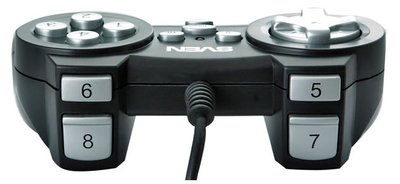 Gamepad SVEN Scout, 2 axes, D-Pad ,12 buttons, USB 51043 фото