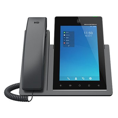 Grandstream GXV3470 Video, 16 SIP, 16 Lines, Android, 7" IPS Touch Screen, PoE, Wi-Fi 6, Black 203433 фото